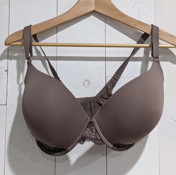 SOMA Memorable Full Coverage Lace-Trim Bra - Picture 5 of 13